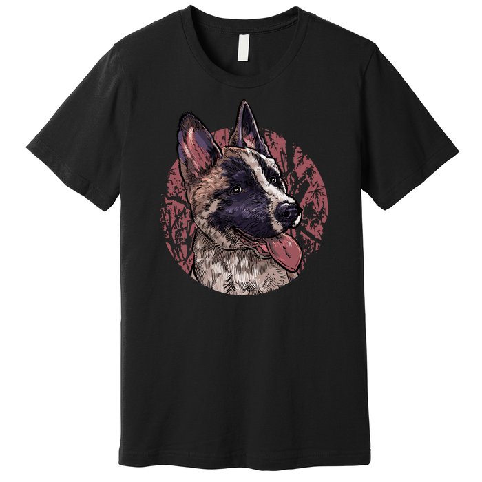 Vintage German Shepherd Premium T-Shirt