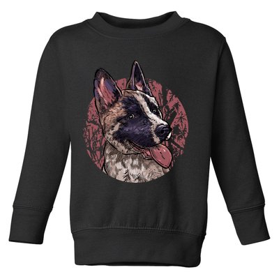 Vintage German Shepherd Toddler Sweatshirt
