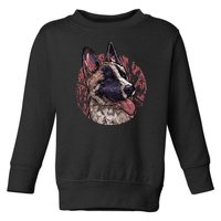 Vintage German Shepherd Toddler Sweatshirt