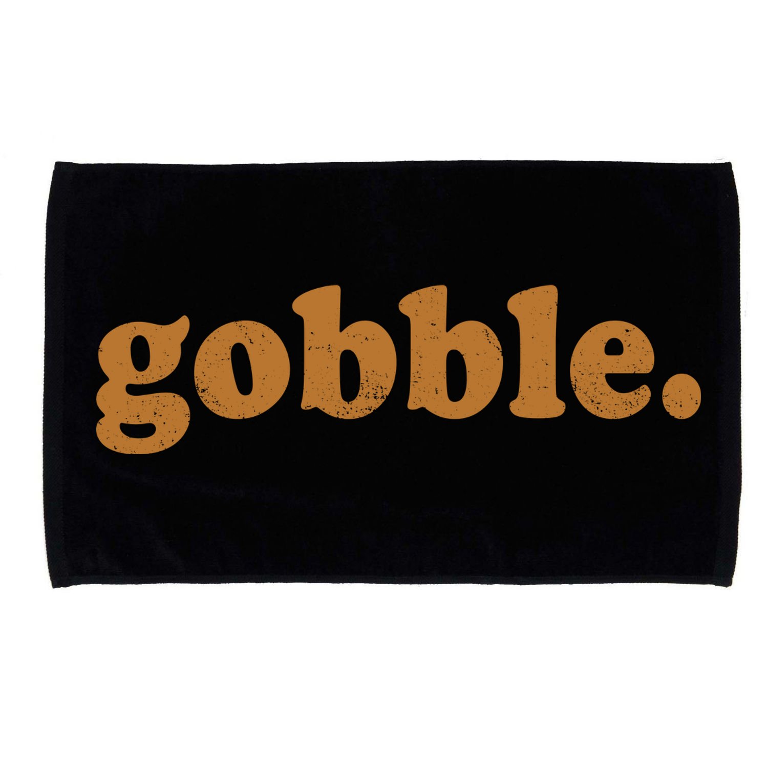 Vintage Gobble Logo Microfiber Hand Towel