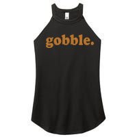 Vintage Gobble Logo Women’s Perfect Tri Rocker Tank