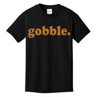 Vintage Gobble Logo Kids T-Shirt