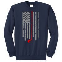 Vintage Golf American Flag USA Sweatshirt