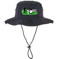 Vintage Golfer Swinging and Saying Fore Bucket Hat