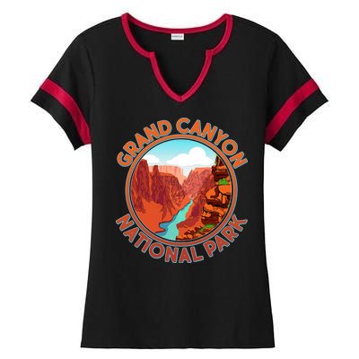 Vintage Grand Canyon National Park  Ladies Halftime Notch Neck Tee