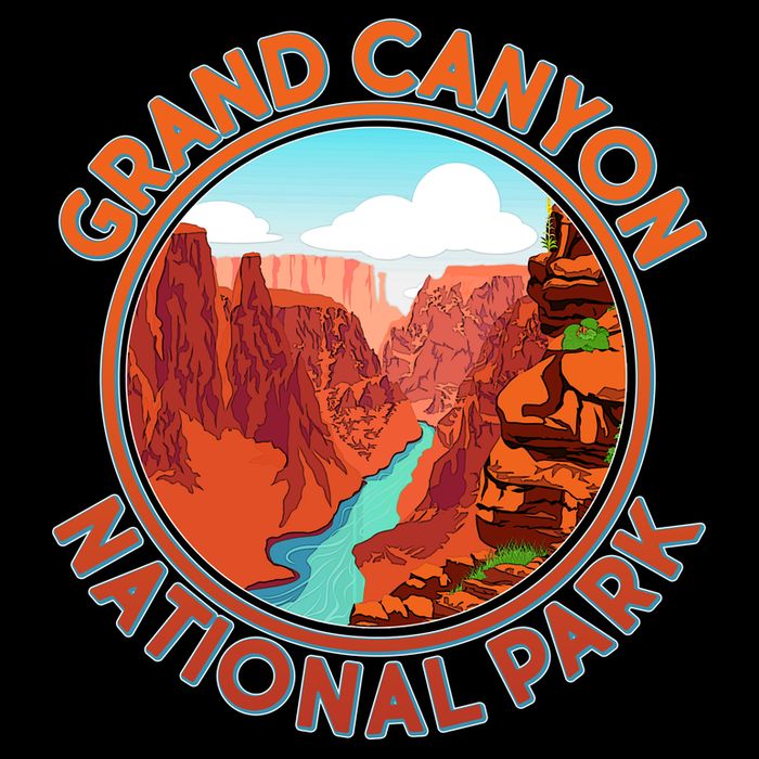 Vintage Grand Canyon National Park  Backpack
