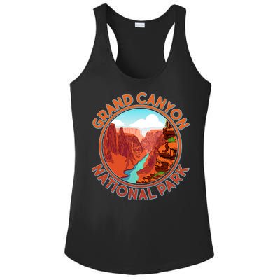 Vintage Grand Canyon National Park  Ladies PosiCharge Competitor Racerback Tank