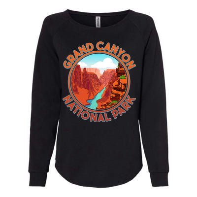 Vintage Grand Canyon National Park  Womens California Wash Sweatshirt