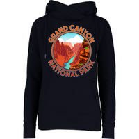 Vintage Grand Canyon National Park  Womens Funnel Neck Pullover Hood