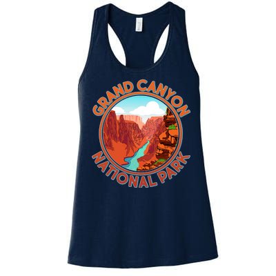 Vintage Grand Canyon National Park  Women's Racerback Tank