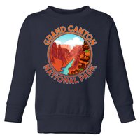 Vintage Grand Canyon National Park  Toddler Sweatshirt