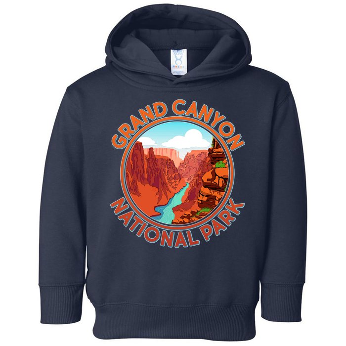 Vintage Grand Canyon National Park  Toddler Hoodie