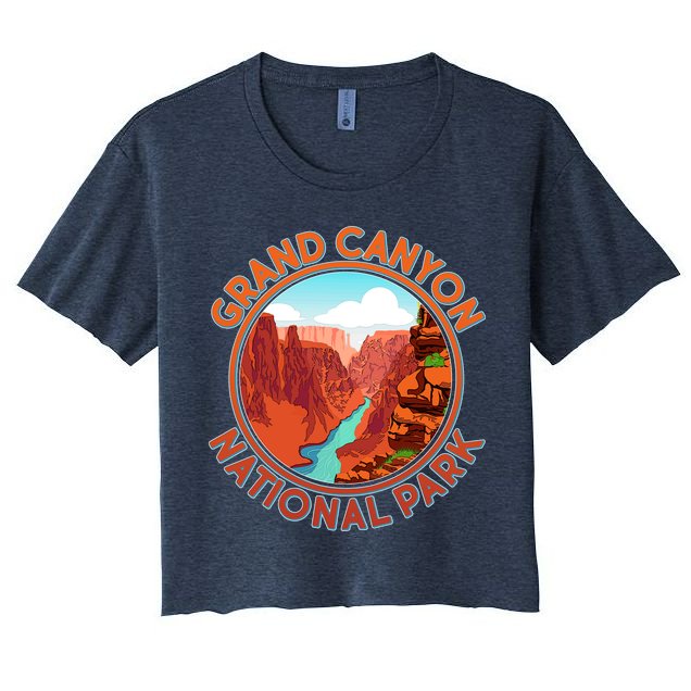 Vintage Grand Canyon National Park  Crop Top