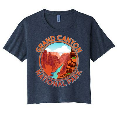 Vintage Grand Canyon National Park  Women's Crop Top Tee