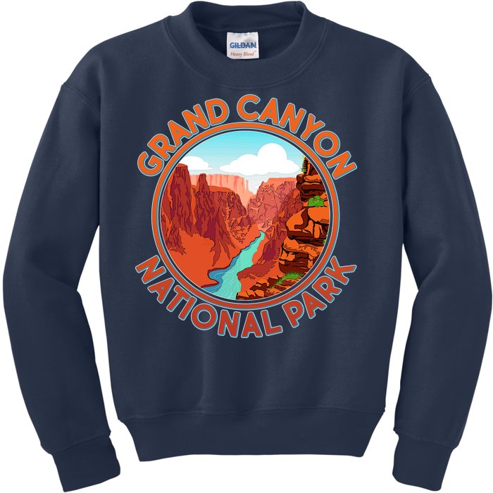 Vintage Grand Canyon National Park  Kids Sweatshirt