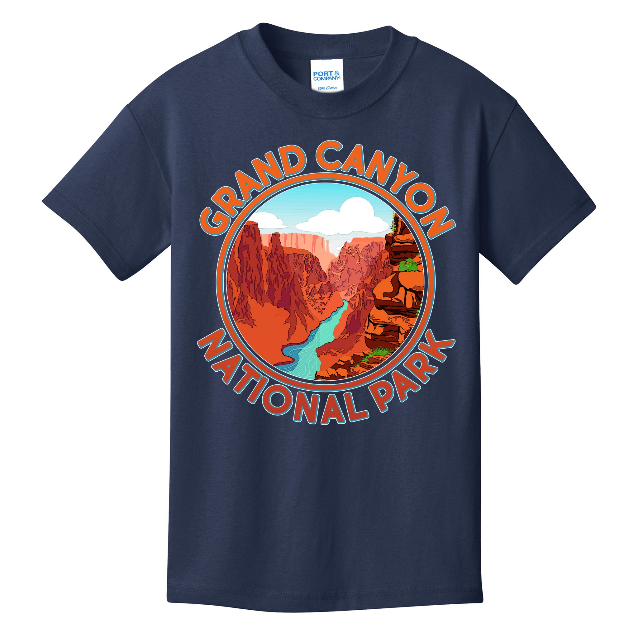 Vintage Grand Canyon National Park  Kids T-Shirt