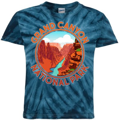 Vintage Grand Canyon National Park  Kids Tie-Dye T-Shirt