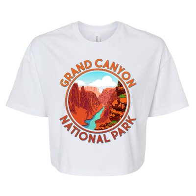 Vintage Grand Canyon National Park  Bella+Canvas Jersey Crop Tee