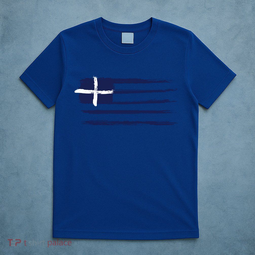 Vintage Greece Flag T-Shirt