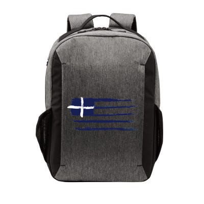 Vintage Greece Flag Vector Backpack