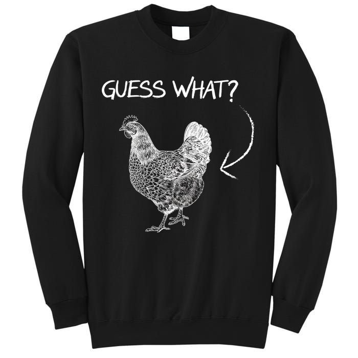 Vintage Guess What Chicken Butt Funny Sweatshirt