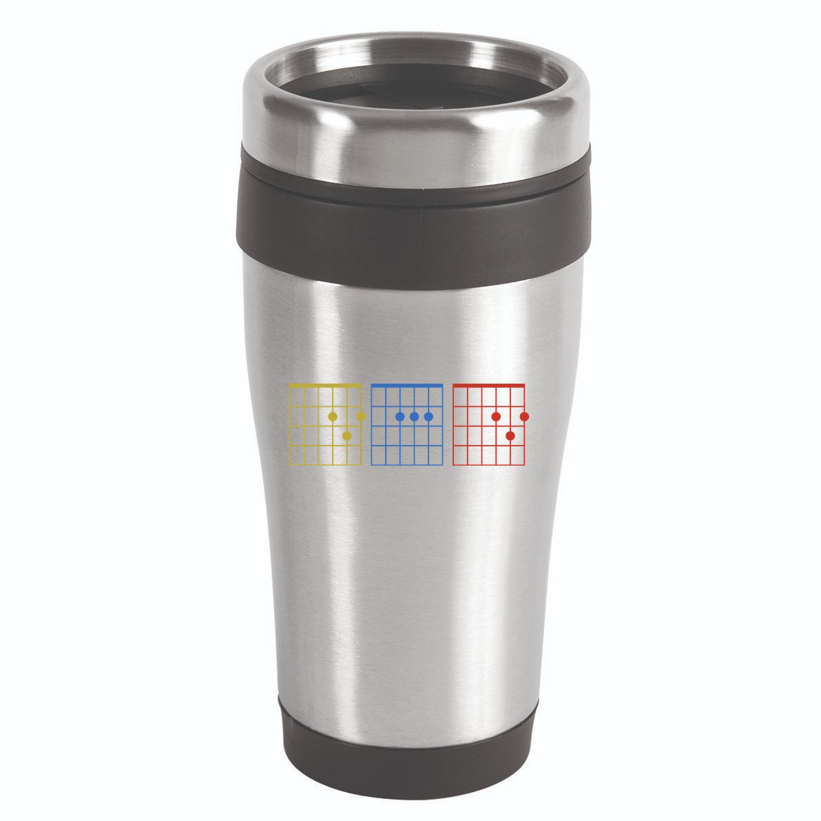 Vintage Guitar Chord Dad Funny Music Fathers Day 16oz Travel Tumbler