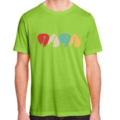 Vintage Guitar Picks  Adult ChromaSoft Performance T-Shirt