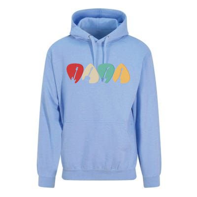 Vintage Guitar Picks  Unisex Surf Hoodie