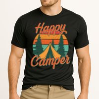 Vintage Happy Camper Emblem Performance Shirt