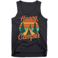 Vintage Happy Camper Emblem Tank Top