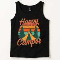 Vintage Happy Camper Emblem Tank Top