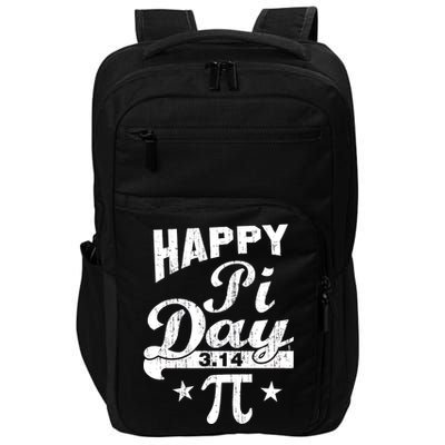 Vintage Happy Pi Day 3.14 Impact Tech Backpack