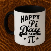 Vintage Happy Pi Day 3.14 Mug