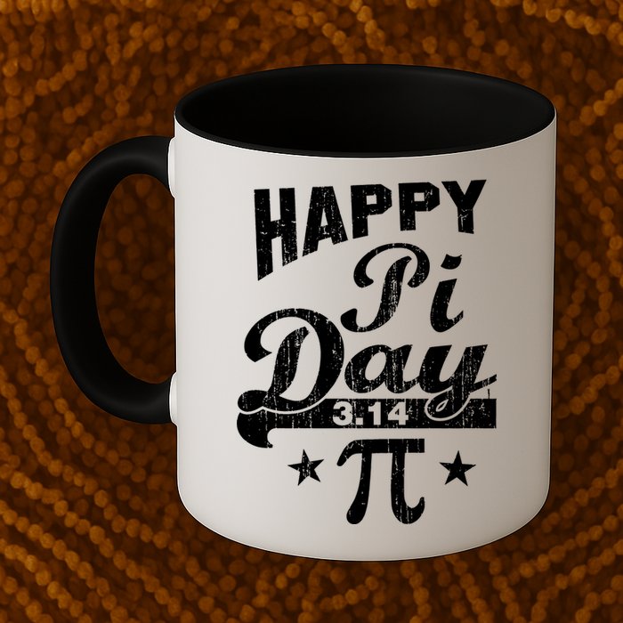 Vintage Happy Pi Day 3.14 Mug
