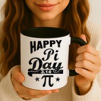 Vintage Happy Pi Day 3.14 Mug