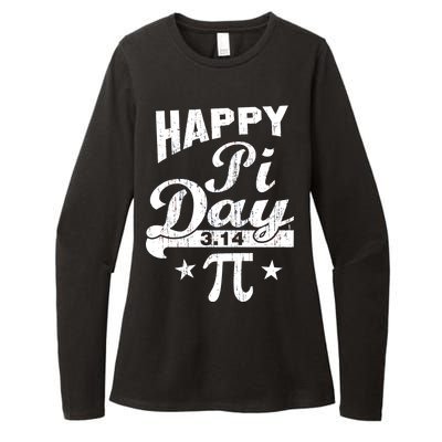 Vintage Happy Pi Day 3.14 Womens CVC Long Sleeve Shirt