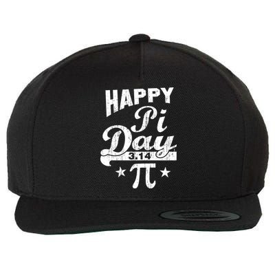 Vintage Happy Pi Day 3.14 Wool Snapback Cap