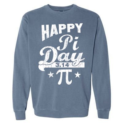 Vintage Happy Pi Day 3.14 Garment-Dyed Sweatshirt