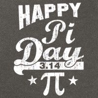 Vintage Happy Pi Day 3.14 Cotton Canvas Backpack