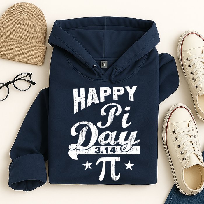 Vintage Happy Pi Day 3.14 Hoodie