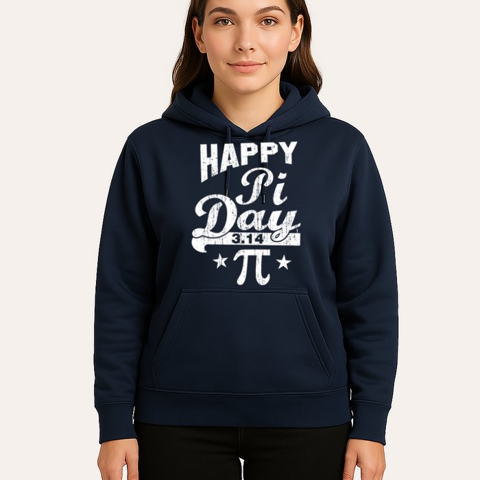 Vintage Happy Pi Day 3.14 Hoodie