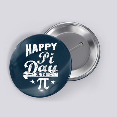 Vintage Happy Pi Day 3.14 Button