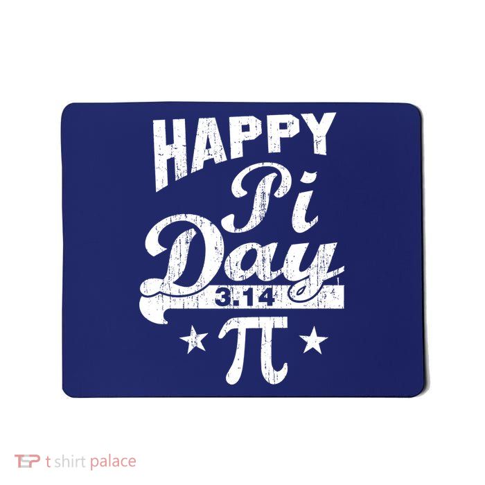 Vintage Happy Pi Day 3.14 Mousepad