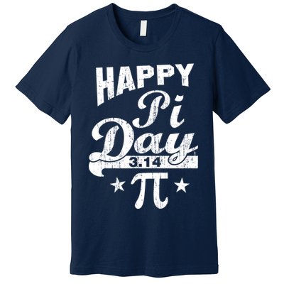 Vintage Happy Pi Day 3.14 Premium T-Shirt