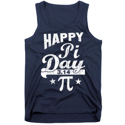 Vintage Happy Pi Day 3.14 Tank Top