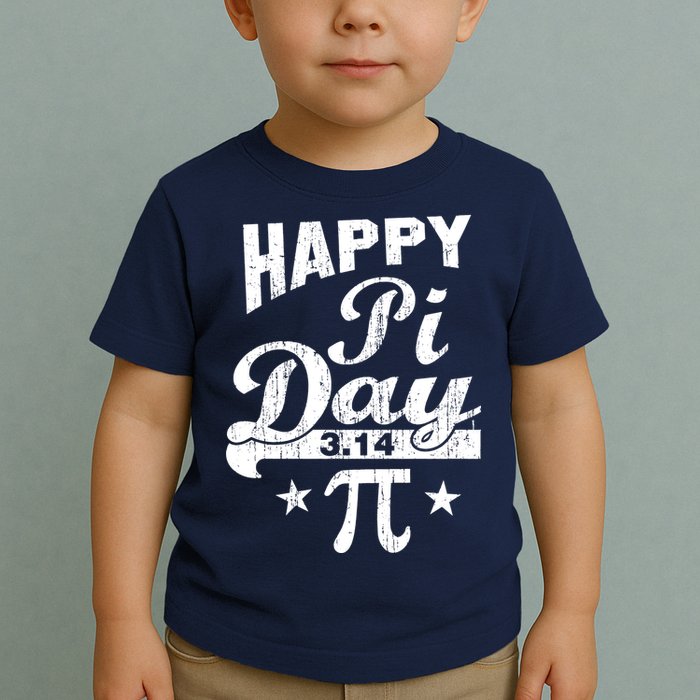 Vintage Happy Pi Day 3.14 Toddler T-Shirt