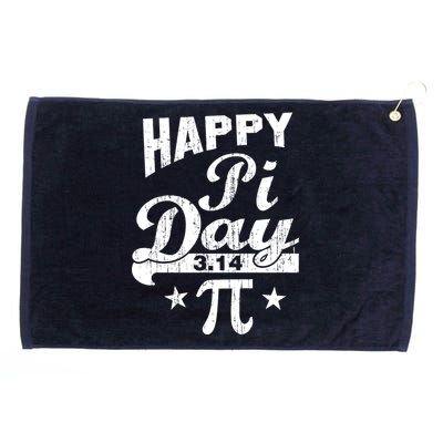 Vintage Happy Pi Day 3.14 Grommeted Golf Towel