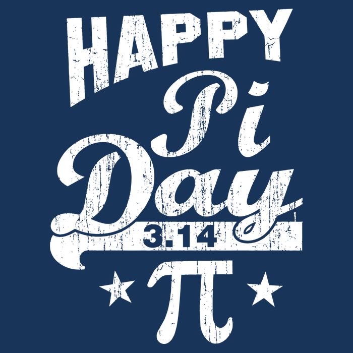 Vintage Happy Pi Day 3.14 Womens T-Shirt