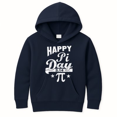 Vintage Happy Pi Day 3.14 Kids Hoodie