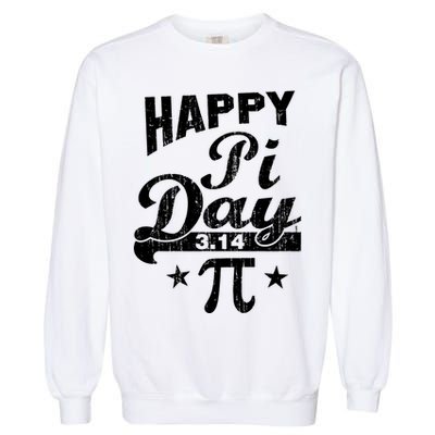 Vintage Happy Pi Day 3.14 Garment-Dyed Sweatshirt